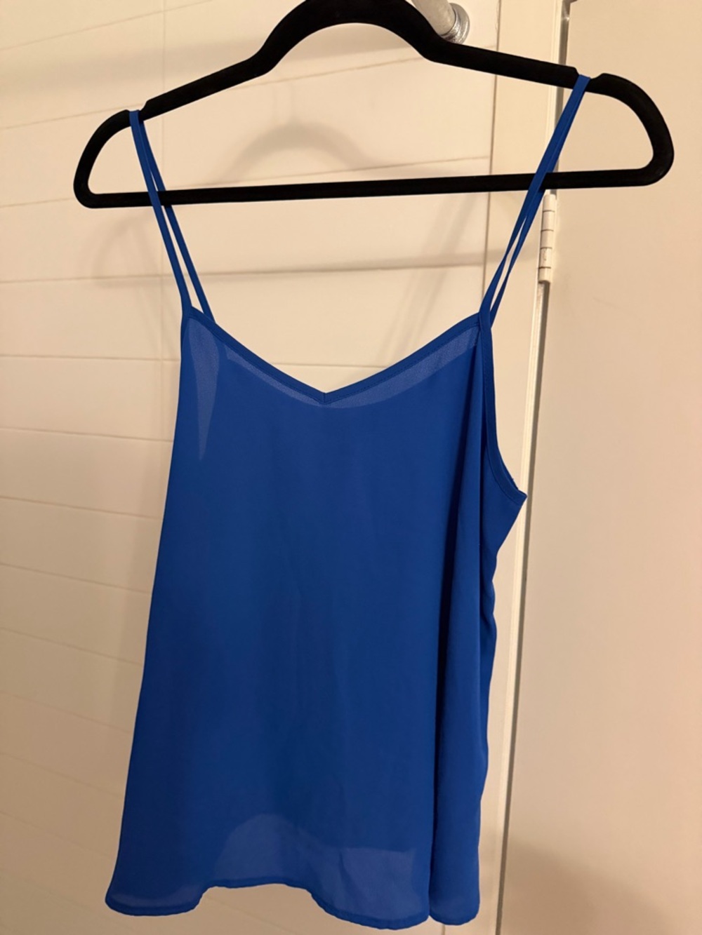 Topshop Blue Cami Tank | Size 4 | Lightweight Summer Top